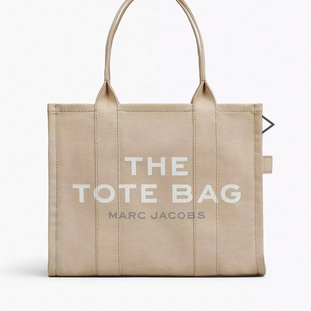 Marc Jacobs Beige Canvas Tote Large